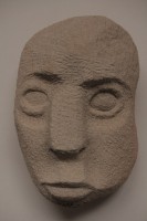 Originálna kamenná socha,Zeolit Tvár - kamenná socha